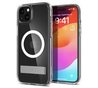 Spigen Cover per iPhone 15, Ultra Hybrid S MagFit, Compatibile con MagSafe - Trasparente