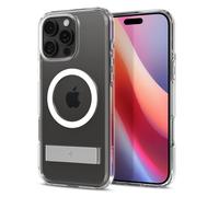Spigen Cover per iPhone 16 Pro, Ultra Hybrid S MagFit, Compatibile con MagSafe - Trasparente