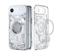 SPIGEN Ultra Hybrid Zero One ACS10318 CUSTODIA PER SMARTPHONE per Apple iPhone 17 Air, Trasparente, Bianco
