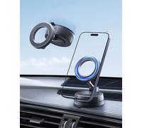 Spigen VacuumLock Porta Cellulare Auto MagSafe Rotazione a 360° | Supporto Telefono Magnetico per iPhone 18 Pro Max 17 16 15 14, Pixel 11 10 e Cover MagSafe/Pixelsnap - Cruscotto/Parabrezza