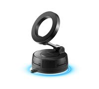 Spigen VacuumLock Supporto Telefono Auto per MagSafe, Porta Cellulare Magnetico Rotazione a 360° per iPhone 17 17e 16 15 e Cover MagSafe/Pixelsnap per Galaxy S26 Pixel 10a 10 - Cruscotto/Parabrezza