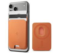 Spigen Valentinus MagFit Portafoglio Magnetico per MagSafe & Pixelsnap | Porta carte in pregiata pelle vegana con facile accesso alle carte e aggancio magnetico sicuro