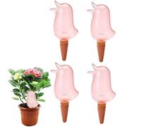 Spighe autoirriganti, tipo uccello, innaffiatoio automatico per fiori, inserto per piante da interno ed esterno, a forma di uccello, per radici umide delle piante