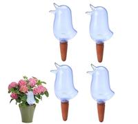 Spighe autoirriganti, tipo uccello, innaffiatoio automatico per fiori, inserto per piante da interno ed esterno, a forma di uccello, per radici umide delle piante