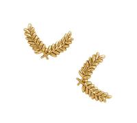 Spighe di grano A Forma di Spilla Lega Artigianato Breastpin Elegante Lega Risvolto Pin Accessori Dei Monili Per Le Donne Leggero Risvolto Pin, Misura unica, come descritto