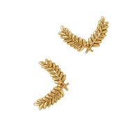Spighe di grano A Forma di Spilla Lega Artigianato Breastpin Elegante Lega Risvolto Pin Gioielli Accessori Per Le Donne Multiuso Grano Design Spilla, Misura unica, come descritto