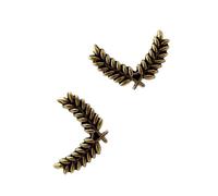 Spighe di grano A Forma di Spilla Lega Artigianato Pettorale Elegante Lega Risvolto Pin Accessori Gioielli Per Le Donne Unisex Spighe di Grano Accessorio Risvolto, Misura unica, come descritto