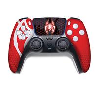 Spiider-Man Morales Custom PS-5 Controller Wireless compatibile con Play-Station 5 Console by BCB Controllers | Orgogliosamente personalizzato negli Stati Uniti con stampa permanente HYDRO-DIP (non