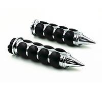 Spike 2,5 cm 25 mm manubrio moto gomma soft confortevole manopole impugnatura per Cruiser Cafe Racer chopper bobber Custom