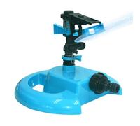 Spike Base - 7,87 pollici Robusto Irrigatore per prato | Irrigatore a grande raggio | Acqua a impulsi rotante a 360 gradi, pulsante, per giardino di grandi dimensioni, fattoria, cortile e agricoltura