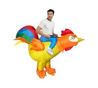 Spike-Beaked Rooster Inflatable Costume, Adults