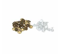 Spike Cono Screwback Borchie Rivetti Punk Stile per Pelle Borse Fai da Te 100pcs