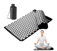 Spike Mat - Tappetino per massaggio completo del corpo, set per massaggio da meditazione con cuscino, tappetini a pressione ṕer la schiena, set di tappetini p̀er massaggi, p̃er la mediazione