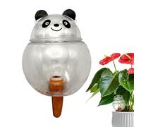 Spike per piante autoirrigante, irrigazione a goccia a lento rilascio, picchetto in PVC design panda, strumento facile per la cura delle piante, idratazione automatica del suolo, per piante