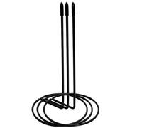 Spike Per Ricevute 3pcs Stainless Steel Receipt Holder Spike Desktop Organizer For Bills Memos Checks Tickets Restaurant Office Use