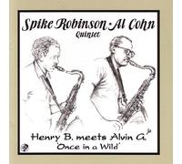 Spike Robinson & Al Cohn Quintet Once in a Wild (CD) Import
