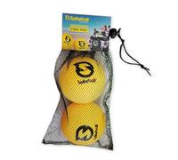 Spikeball Weekender - Confezione da 2 palline di ricambio, materiale antiscivolo per un maggiore controllo, giallo brillante