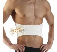 SPIKENERGY Fascia Lombare Supporto Schiena Ortopedica Elettro Magnetoterapia - h 22cm Chiusura con Velcro, Elastica, Dispositivo Medico Detraibile - Made in Italy