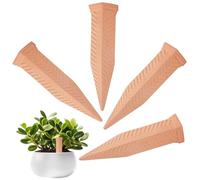 Spikes auto irrigazione - picchi di irrigazione delle piante | Picchi di irrigazione delle radici | Picchi di irrigazione automatica | 4 pezzi di irrigazione a goccia per piantatrice in terracotta per