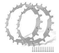 Spikes per robot tosaerba Gardena Sileno City 250 + 500 + Life, 12 viti in acciaio inox per accessori, ruote fuori ruote, miglioramento della trazione per robot tosaerba, diametro esterno 212 mm