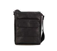 Spikes & Sparrow Borsa a tracolla in vera pelle da uomo, donna | 021285, Nero, taglia unica