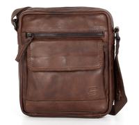 SPIKES & SPARROW borsa a tracolla Jason Crossover Bag Chocolate