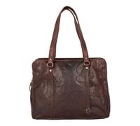 SPIKES & SPARROW borsa a tracolla Kansas Shoulderbag Dark Brown