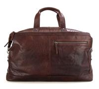 SPIKES & SPARROW borsa da viaggio Bronco Weekender Dark Brown