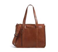 Spikes & Sparrow Bronco Catrenia Borsa shopper marrone, pelle a grana fine, donna
