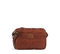 Spikes & Sparrow Bronco Eva Borsa a tracolla marrone, pelle a grana fine, donna
