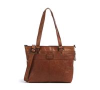 Spikes & Sparrow Bronco Lavendar Borsa shopper cognac, pelle, donna