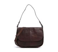 Spikes & Sparrow Bronco Yaris Borsa a spalla marrone scuro, pelle, donna