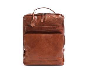 Spikes & Sparrow Bronco Zaino marrone, pelle di bufalo, unisex