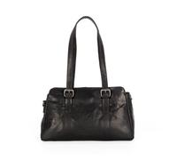 Spikes & Sparrow Borsa a tracolla in pelle 34 cm nero