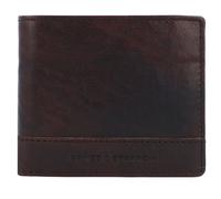 Spikes & Sparrow Portafoglio RFID in pelle 11 cm marrone