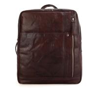 Spikes & Sparrow Zaino Bronco in pelle 34 cm Scomparto per computer portatile darkbrown (69530B-01)