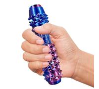 Spiky Fidget Toy Roller - Stress Relief Spinner for Adults Kids Classroom Office Study Travel Focus Relaxation | Silicone with Smooth Rotating Beads, Compact Keychain Fidget Tool Anti-Anxietys Sensory
