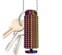 Spiky Fidget Toy, Sensory Keyring, 3D Printed Stress Ease Accessory, Touch Stimolation Tool, Ideale per adulti, ragazzi, viaggi, scuola, concentrati , Unease Management Gift