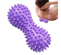 Spiky Reflexology Ball - Massaggiatore antistress, strumento per i rulli muscolari | Punti di pressione fissi, Compatta e leggera, superficie strutturata con presa comoda per la profondità dello