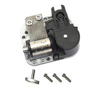 SPILAY Movimento musicale per fai da te accessori per casa delle bambole, romantico, rotazione manuale, grande carillon adatto per la maggior parte delle case delle bambole (castello nel cielo)