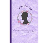 Spill the tea notebook: Purple journal to write your ideas