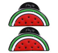 Spilla 2 Pezzi in Lega Anguria Moda Creativa per Donna | Accessorio Decorativo per Feste e Compleanni, Stile Tenero e Giocoso, come Dettaglio per Vestiti