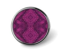 Spilla a bottone magenta chiaro e viola classica spille carine alla moda distintivo rotondo squisito spilla in metallo spille personalizzate bottoni per abbigliamento zaino cappello giacche