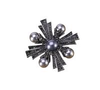 Spilla a croce di lusso barocca per uomini e donne, accessori per gioielli, matrimoni, feste, feste, regalo sorpresa per la coppia