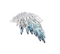 Spilla a farfalla alla moda con base in lega colorata robusta spilla per abiti formali o casual spilla con strass per abiti