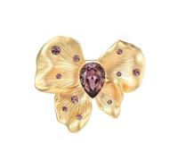 Spilla a farfalla con cristalli retrò, in lega robusta, accessorio regalo per festa della mamma, compleanni, feste, decorazione per abito da donna, spilla a farfalla, Misura unica, come descritto