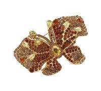Spilla a farfalla in lega robusta, design artistico, di lunga durata, resistente allo sbiadimento, da indossare tutti i giorni, spilla a farfalla, Misura unica, come descritto