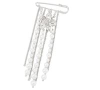 Spilla a fiori con perle sfrangiate alla, spilla | Nappe multiuso, accenti decorativi per giacche, decorazioni floreali, eventi formali, decorazioni per matrimoni
