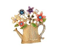 Spilla a fiori di lusso barocco per uomini e donne, accessori per gioielli, matrimoni, feste, regalo a sorpresa per coppie