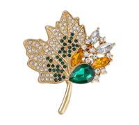 Spilla a forma di aereo con cristalli misti per donne e ragazze, accessori alla moda, regalo artistico per abiti, One Size, come descritto